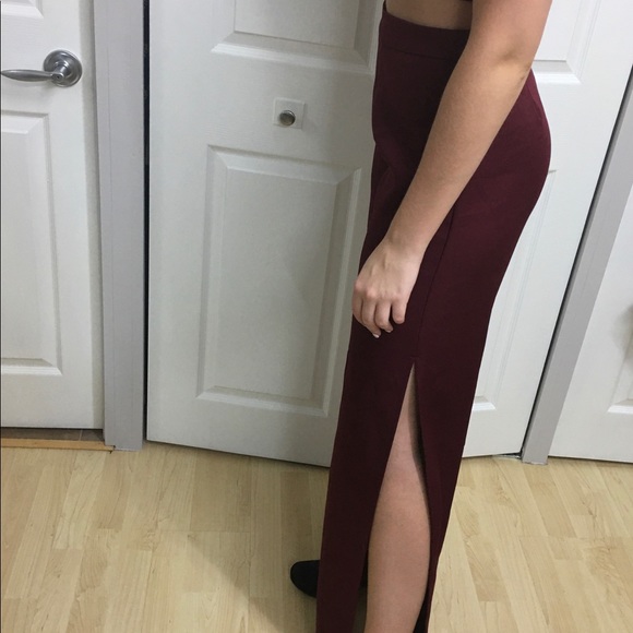 Burgundy classy set - Picture 5 of 6